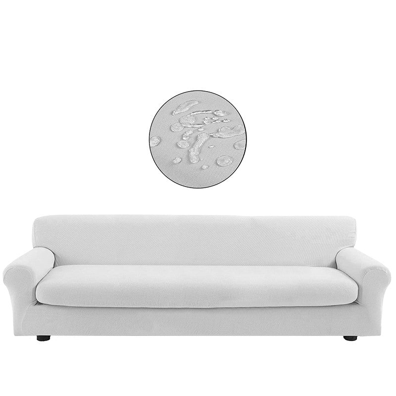 Copridivano bielastico antimacchia con copricuscino