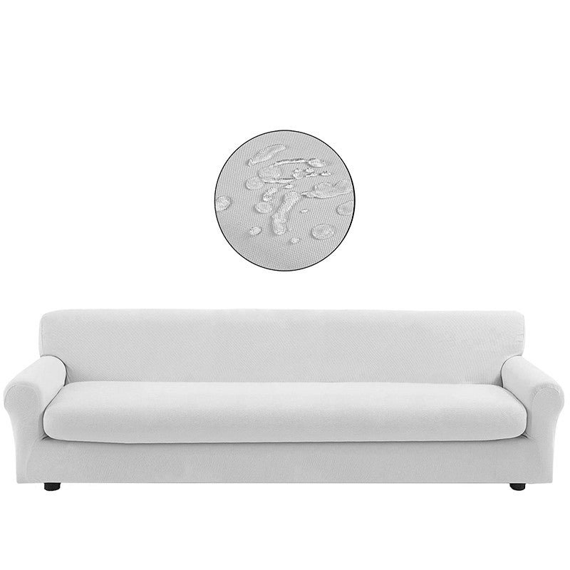 Copridivano bielastico antimacchia con copricuscino