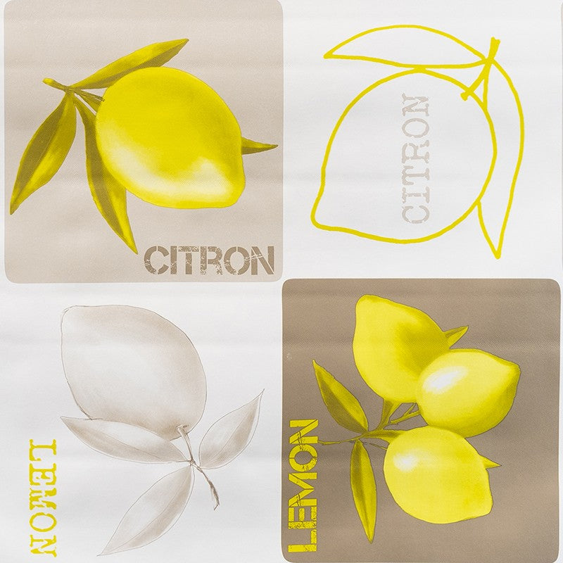 Tovaglia cerata antimacchia in PVC - Citron