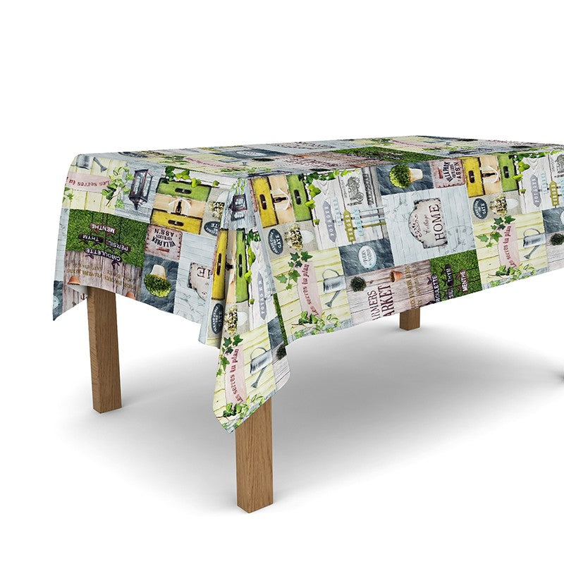 Tovaglia cerata antimacchia in PVC - Cottage