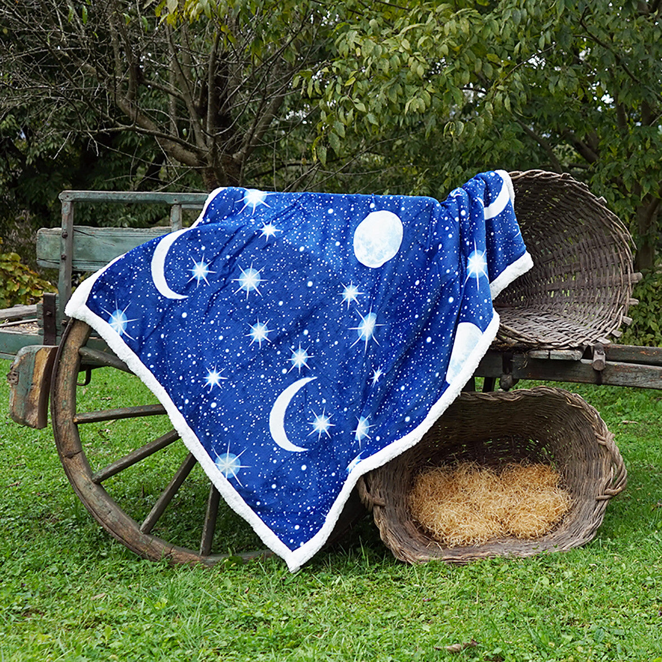 Plaid coperta Nordic UNIVERSO 130x160 cm