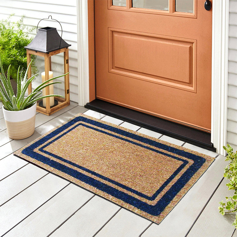 Zerbino in cocco 40x70 cm BORDER BLU