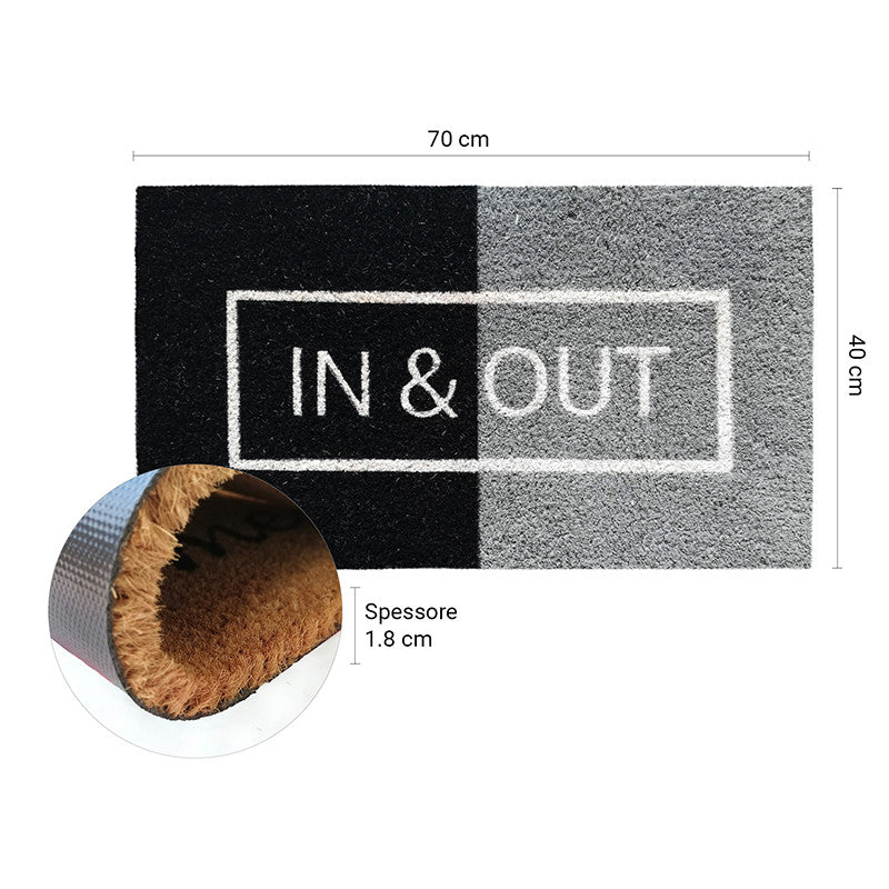 Zerbino in cocco 40x70 cm IN E OUT