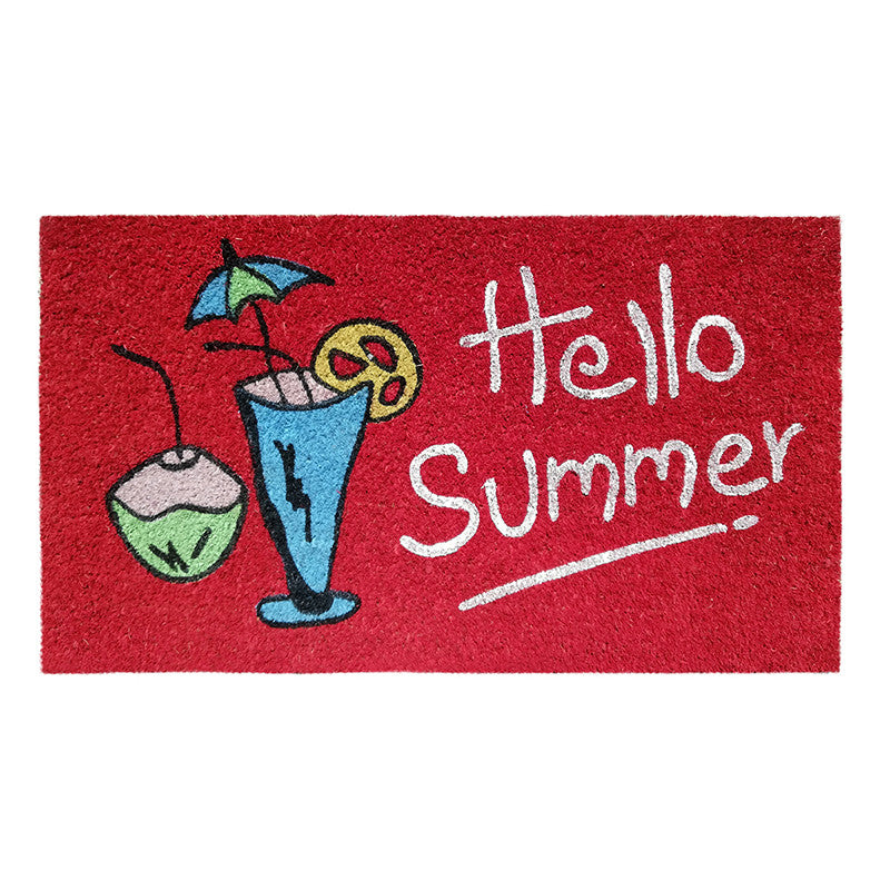 Zerbino in cocco 40x70 cm HELLO SUMMER APERITIVO