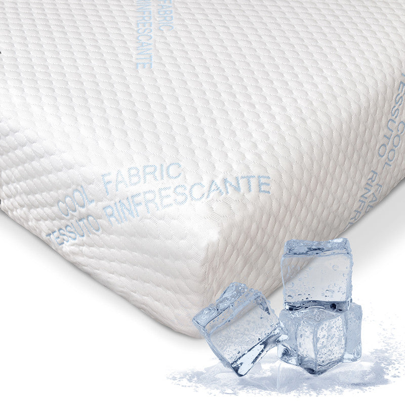 Coprimaterasso estivo rinfrescante – elasticizzato con angoli – termoregolatore