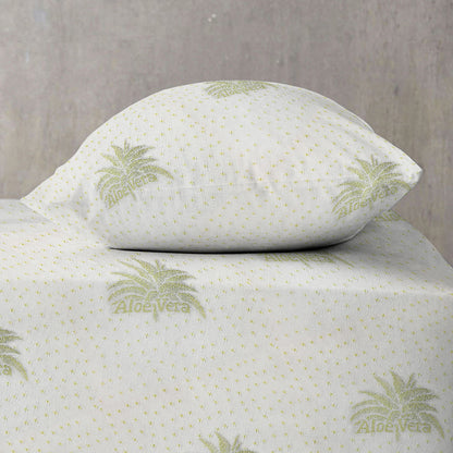 Coprimaterasso Aloe Vera anallergico antiacaro e traspirante