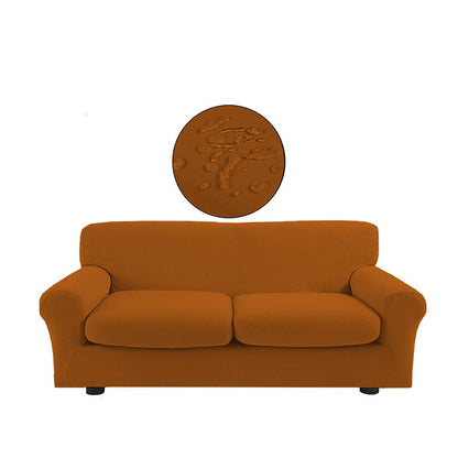 Copridivano bielastico antimacchia con copricuscino