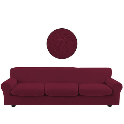 Copridivano bielastico antimacchia con copricuscino