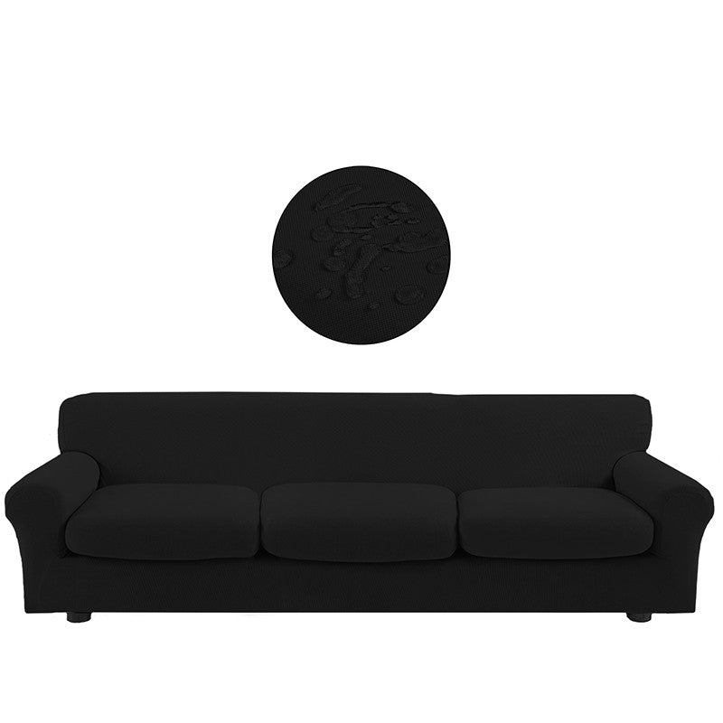 Copridivano bielastico antimacchia con copricuscino