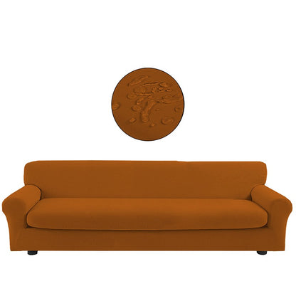 Copridivano bielastico antimacchia con copricuscino