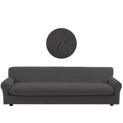 Copridivano bielastico antimacchia con copricuscino