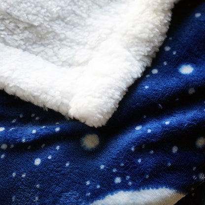 Plaid coperta Nordic UNIVERSO 130x160 cm