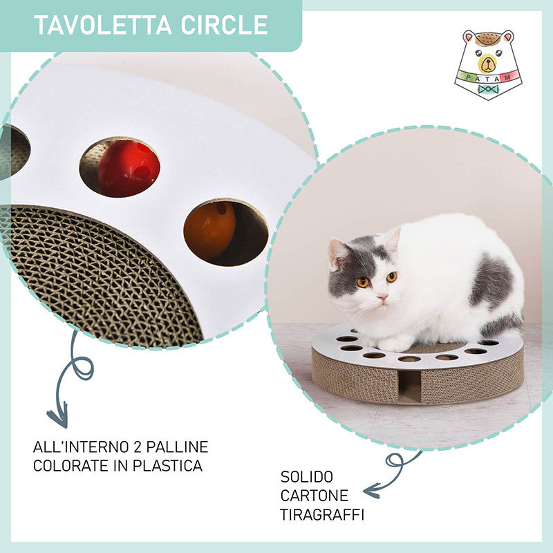 Tavoletta tiragraffi Circle