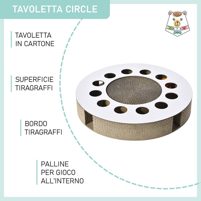 Tavoletta tiragraffi Circle