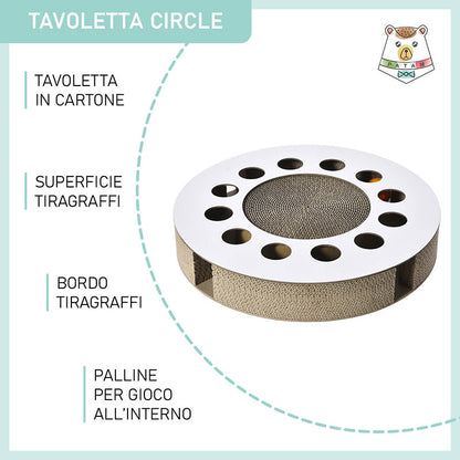 Tavoletta tiragraffi Circle