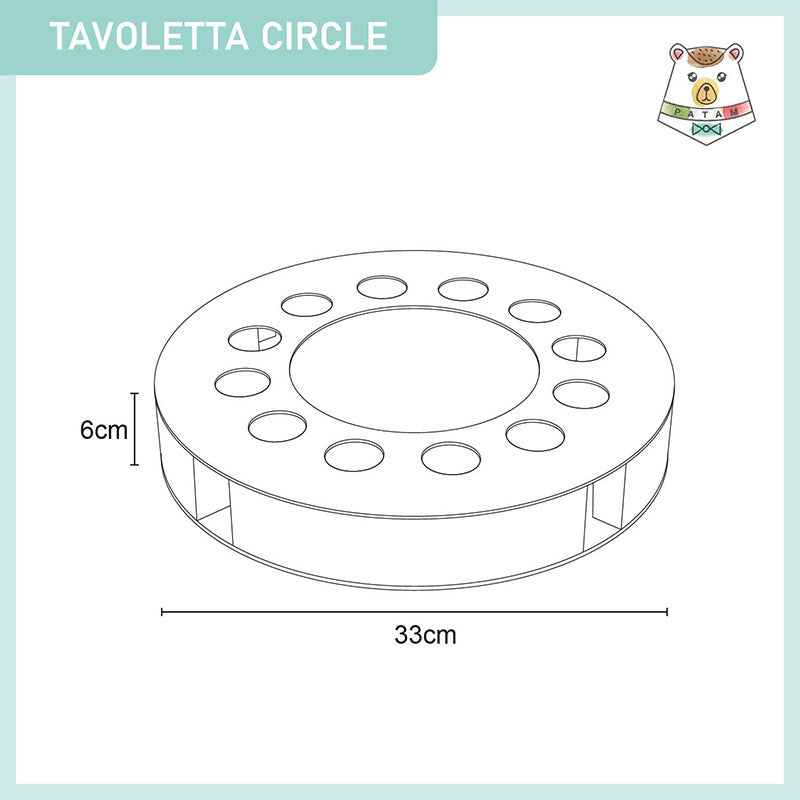 Tavoletta tiragraffi Circle