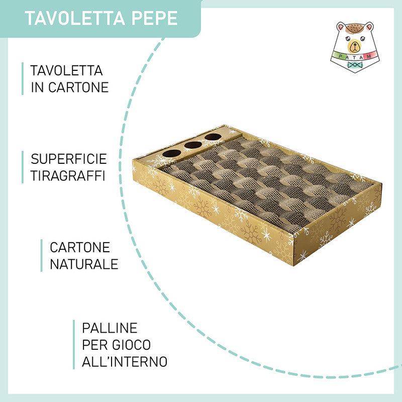 Tavoletta tiragraffi Pepe