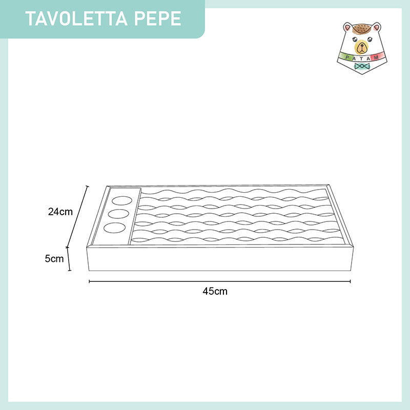 Tavoletta tiragraffi Pepe
