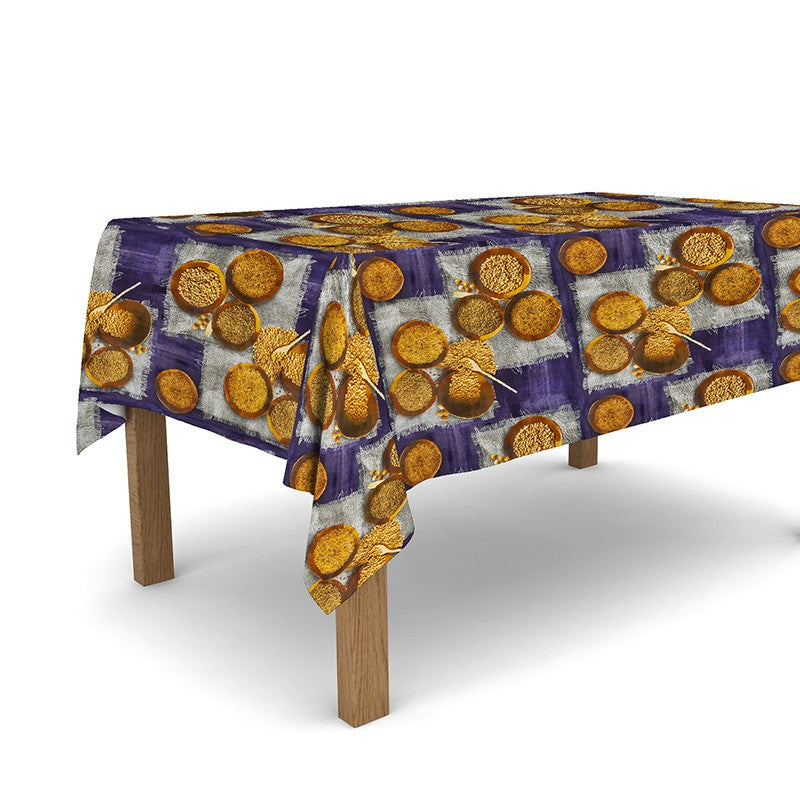 Tovaglia cerata antimacchia in PVC - Cereali