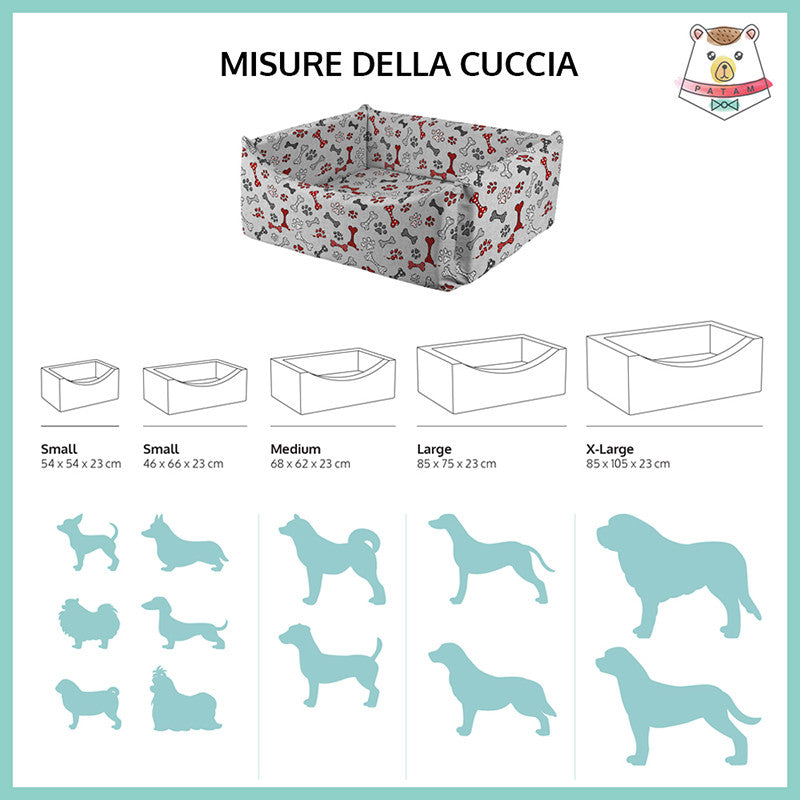 LORD - CUCCIA SFODERABILE IN 5 MISURE