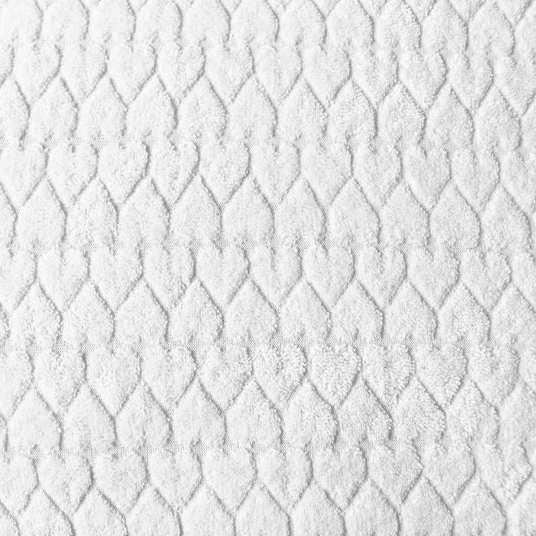 Coprimaterasso Jacquard in spugna di cotone, elasticizzato, anallergico, traspirante