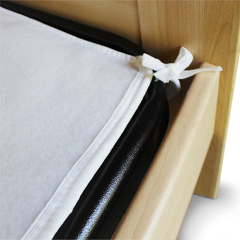 Coprirete in feltro, anallergico, traspirante, antiacaro, con laccetti per fissare gli angoli, prodotto in Italia