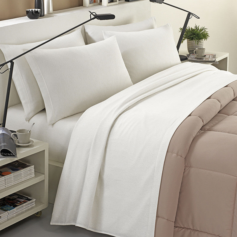 Lenzuola Flanella Tinta unita