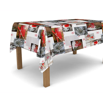 Tovaglia cerata antimacchia in PVC - Inverno