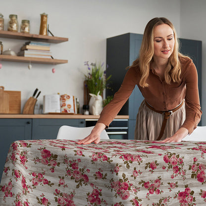 Tovaglia cerata antimacchia in PVC - Bouquet