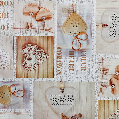 Tovaglia cerata antimacchia in PVC - Shabby Chic