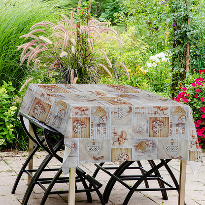 Tovaglia cerata antimacchia in PVC - Shabby Chic