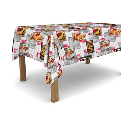 Tovaglia cerata antimacchia in PVC - Pasta