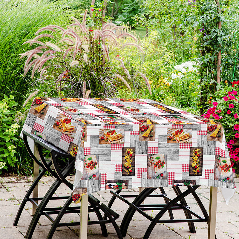 Tovaglia cerata antimacchia in PVC - Pasta