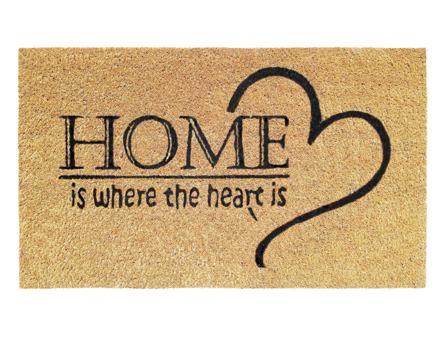 Zerbino in cocco 40x70 cm HOME CUORE