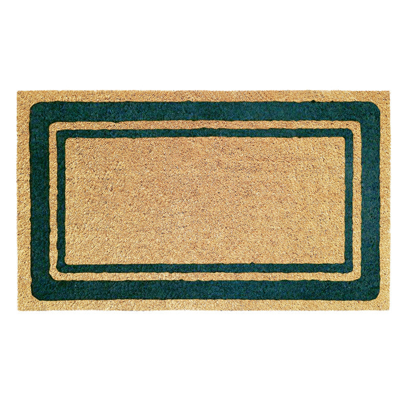 Zerbino in cocco 40x70 cm BORDER VERDE