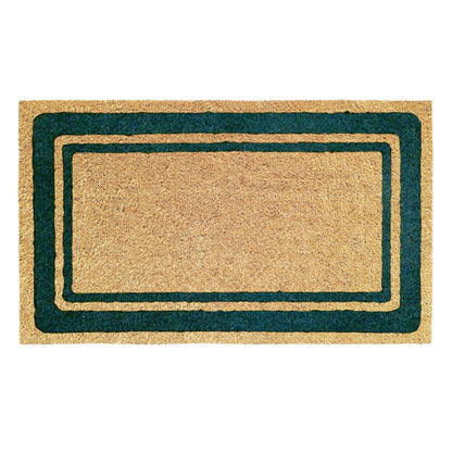 Zerbino in cocco 40x70 cm BORDER VERDE