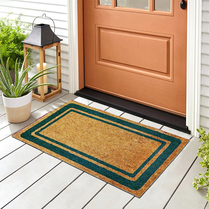 Zerbino in cocco 40x70 cm BORDER VERDE