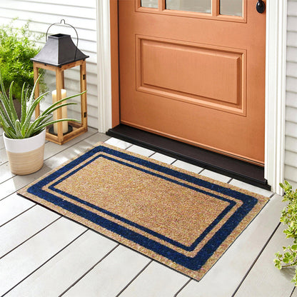 Zerbino in cocco 40x70 cm BORDER BLU