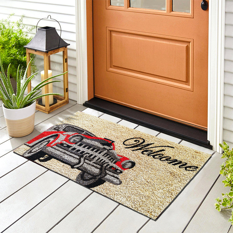 Zerbino in cocco 40x70 cm RED CAR