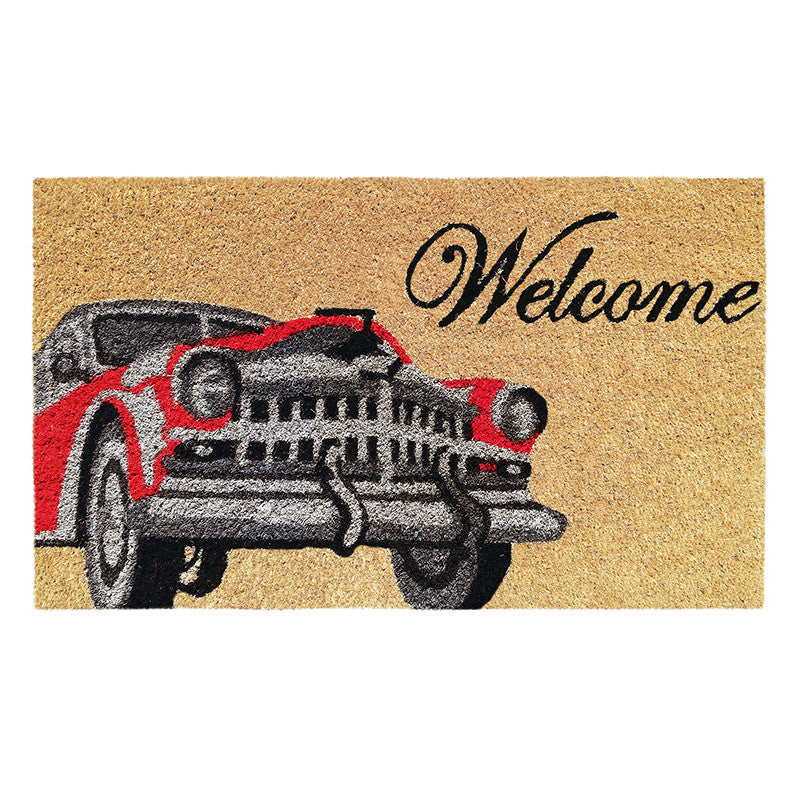 Zerbino in cocco 40x70 cm RED CAR