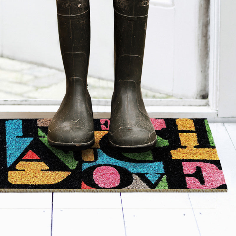 Zerbino in cocco 40x70 cm LETTERS