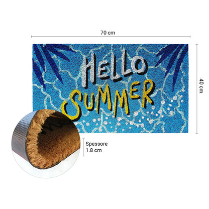 Zerbino in cocco 40x70 cm HELLO SUMMER MARE