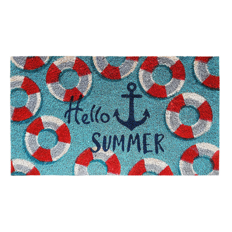 Zerbino in cocco 40x70 cm HELLO SUMMER ANCORA