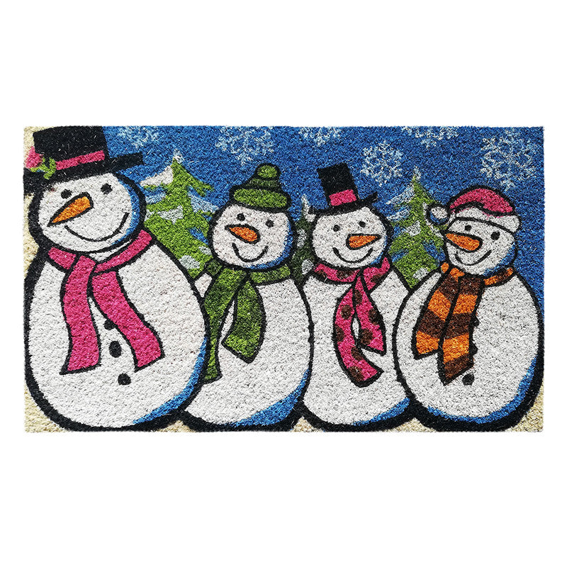 Zerbino in cocco 40x70 cm NATALE PUPAZZI