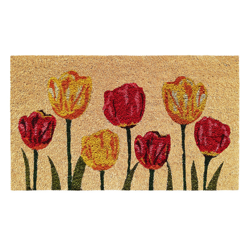 Zerbino in cocco 40x70 cm TULIPANI