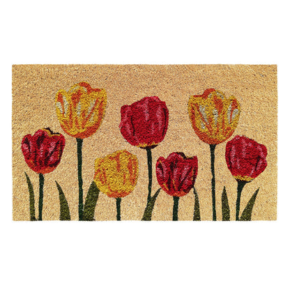Zerbino in cocco 40x70 cm TULIPANI