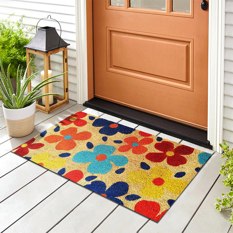 Zerbino in cocco 40x70 cm FIORI