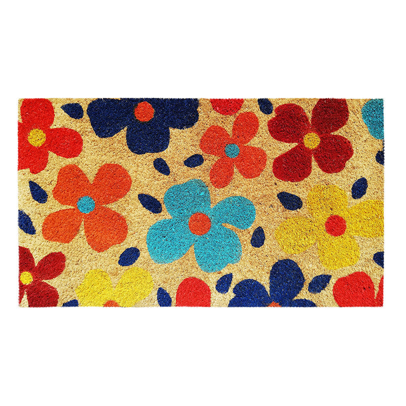 Zerbino in cocco 40x70 cm FIORI