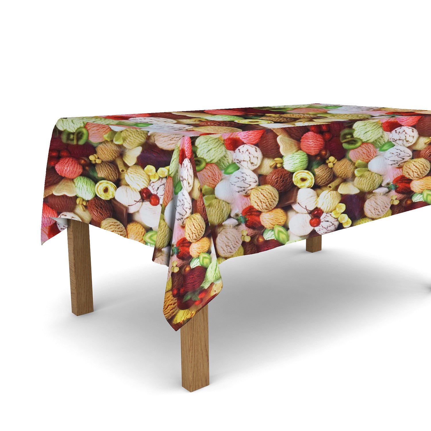 Tovaglia cerata antimacchia in PVC - Gelati