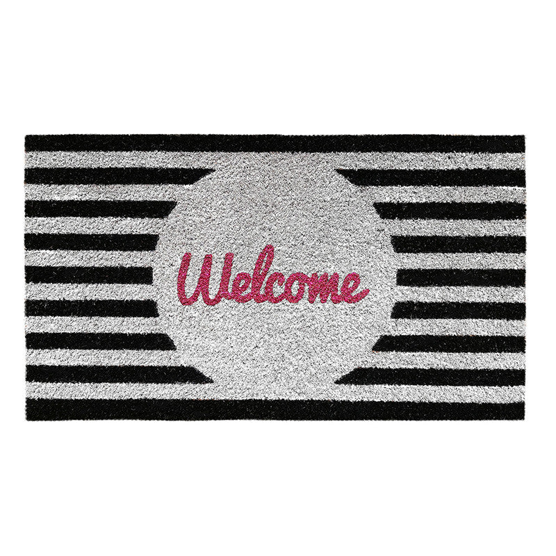 Zerbino in cocco 40x70 cm WELCOME GLITTER